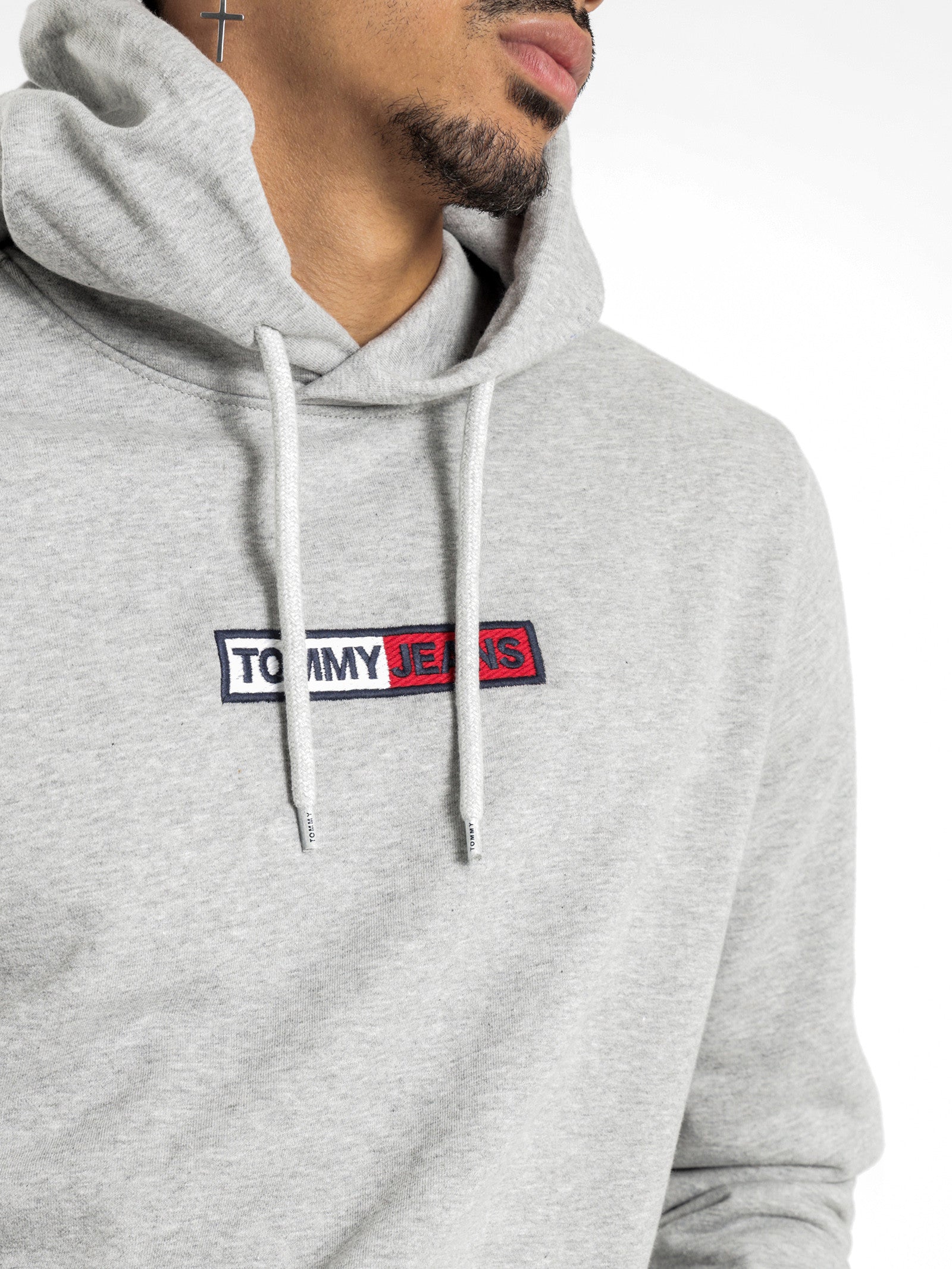 Embroidered Box Hoodie