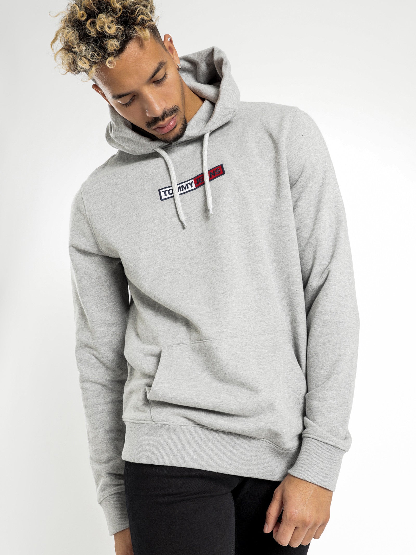 Embroidered Box Hoodie