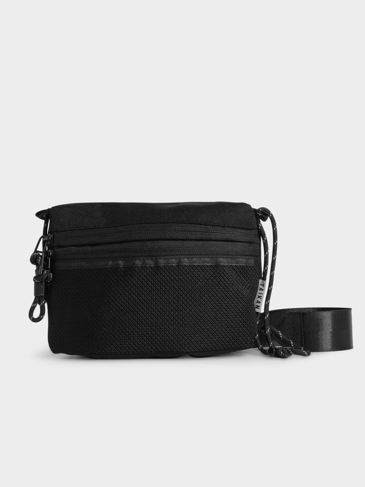 Sacoche Small Crossbody Bag in Black