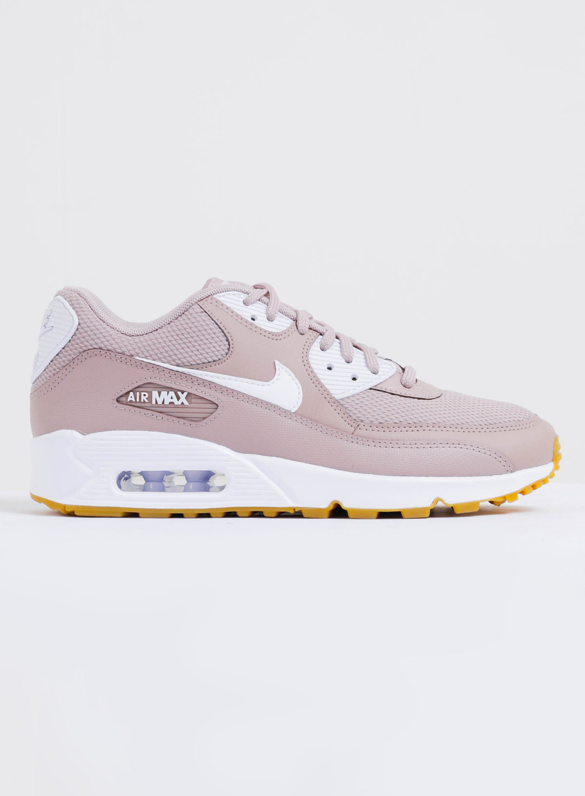 Womens Air Max 90 Sneakers in Taupe &amp; White