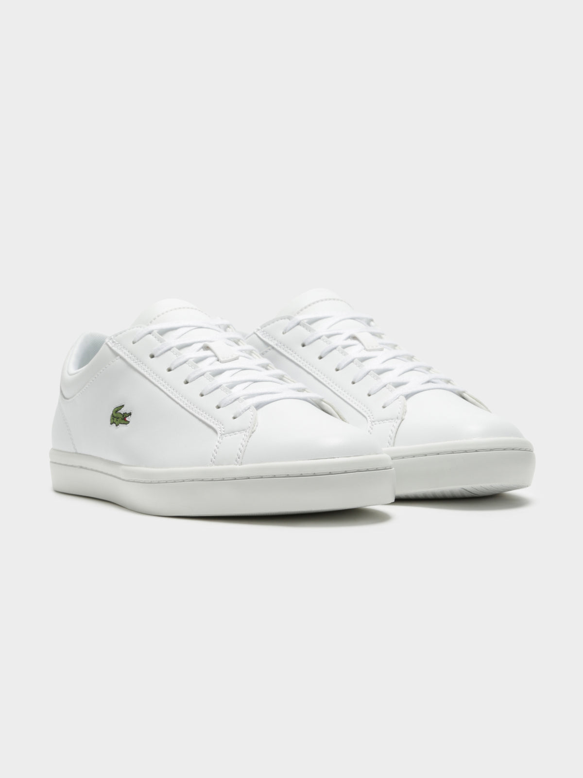 Mens Straight Set BL1 Sneakers in White
