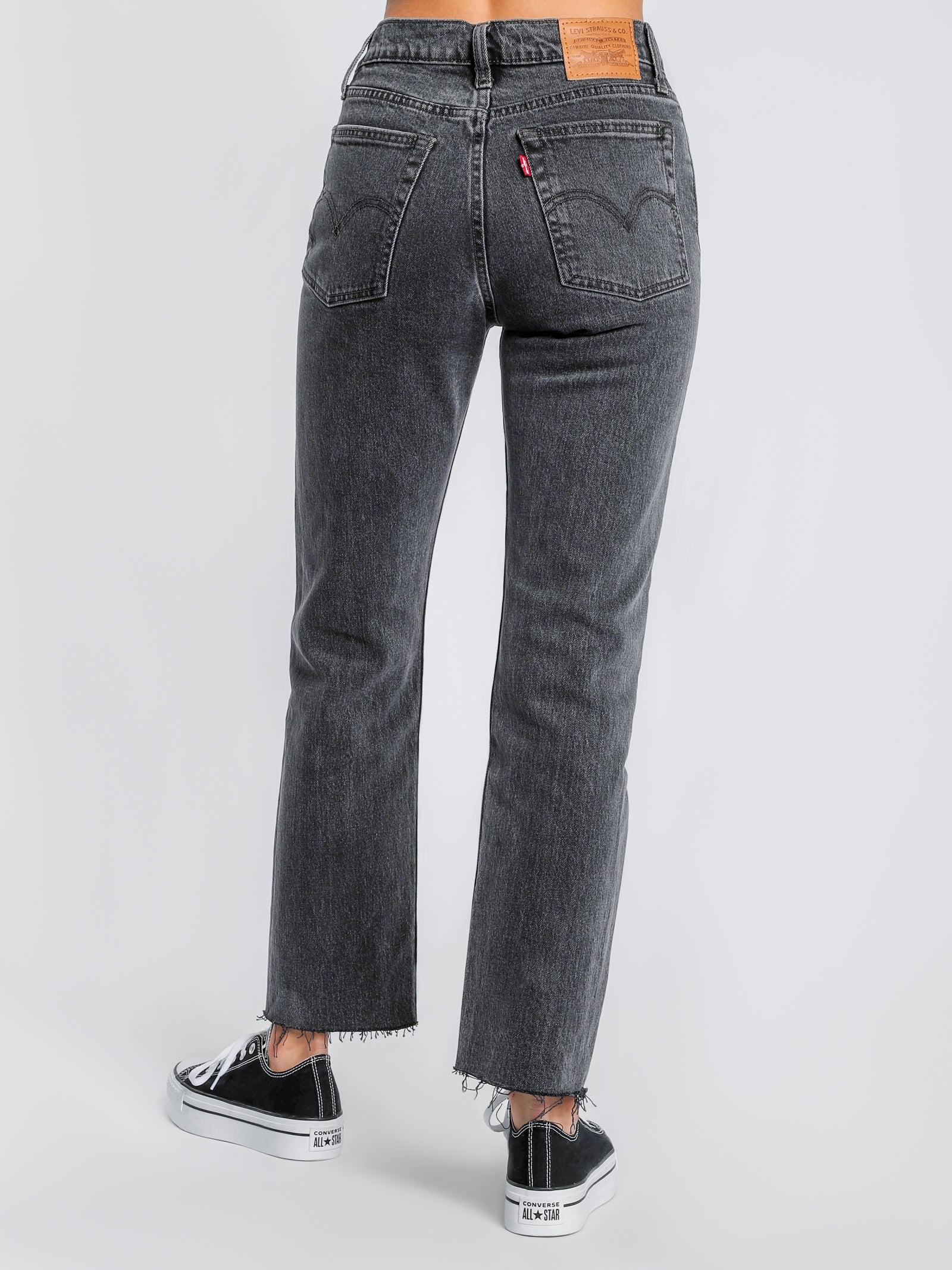 Wedgie Fit Straight Jeans