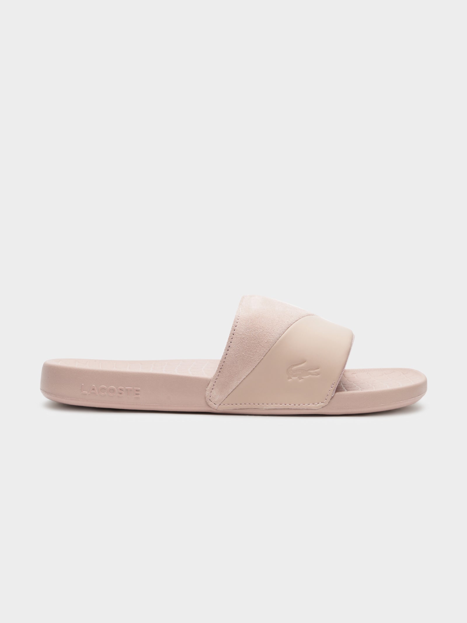 Lacoste Men's Fraisier 118 Slides Pink Glue Store