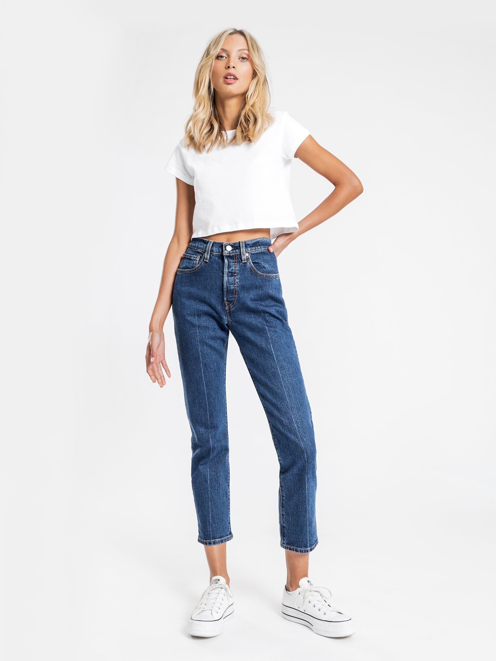 501 Original Cropped Jeans