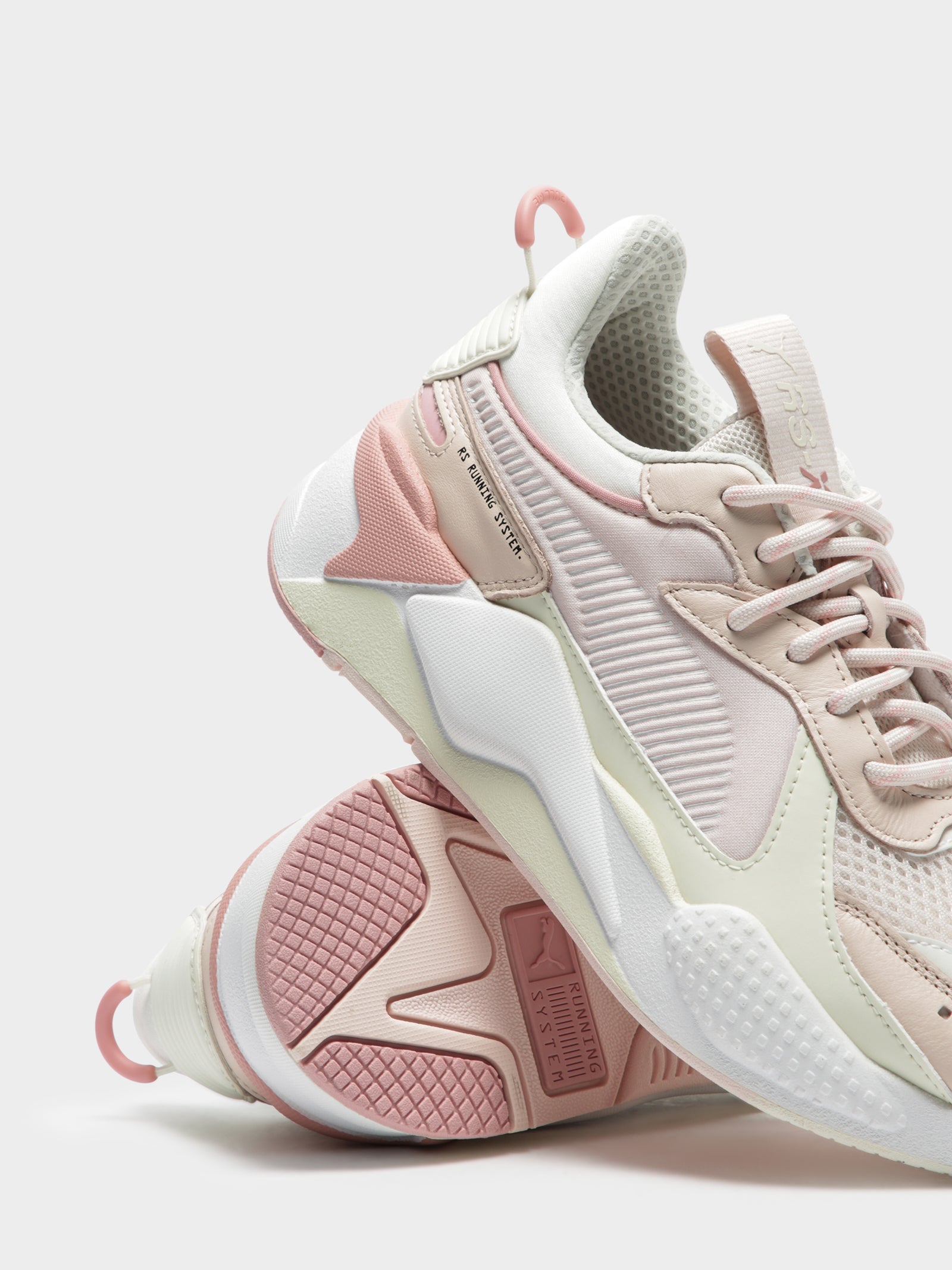 Puma Mens RS-X Tracks Sneakers Mauve Glue Store