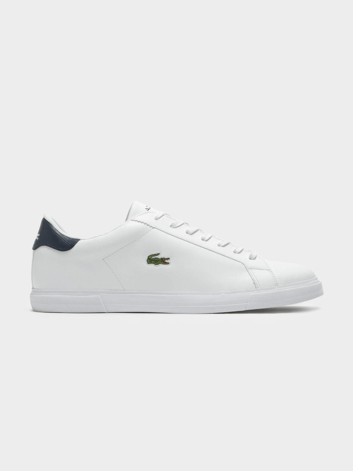 Mens Lerond Plus Sneakers in White &amp; Navy