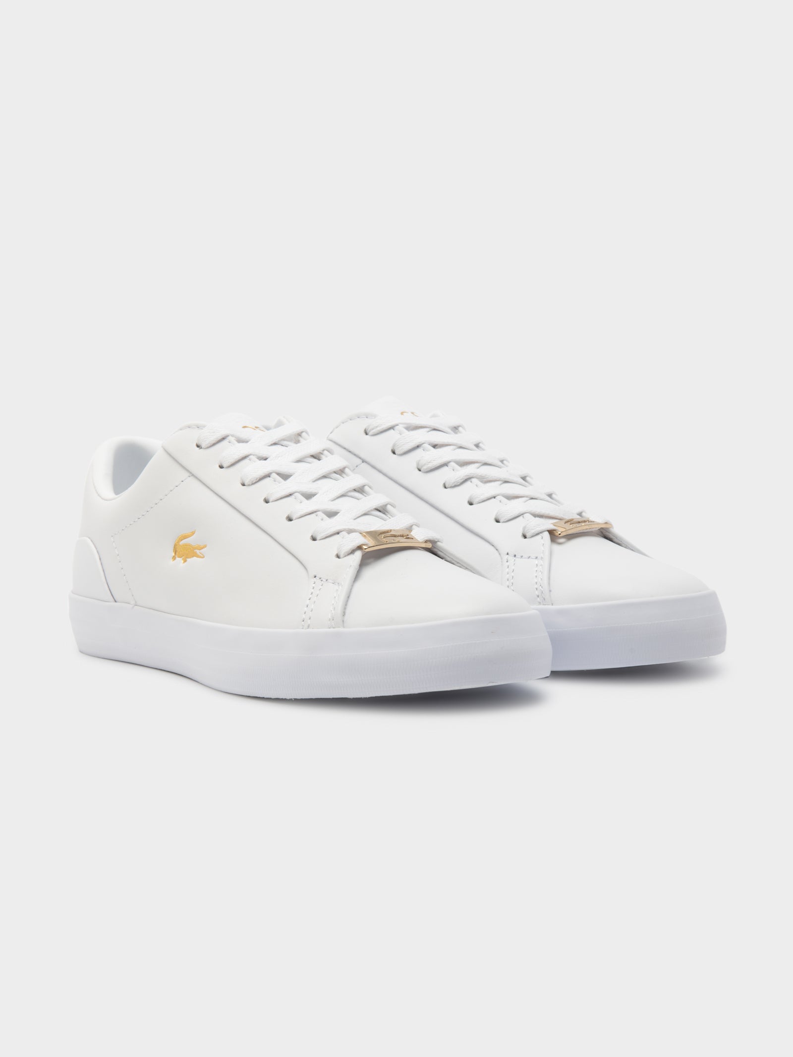 Lacoste Womens Lerond 0922 White/Gold Glue Store