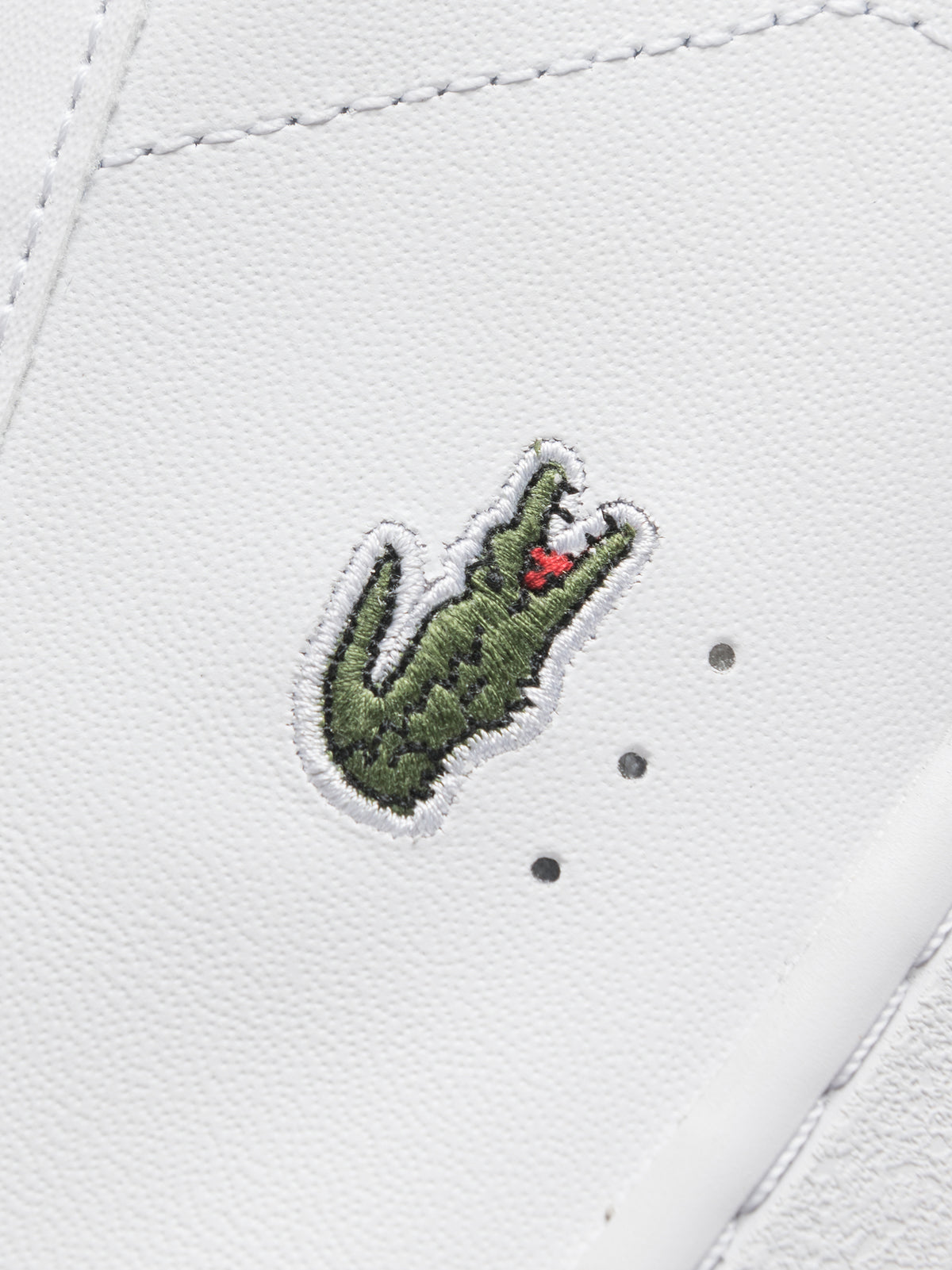 Lacoste Womens Carnaby EVO Leather Sneaker | Whitepink