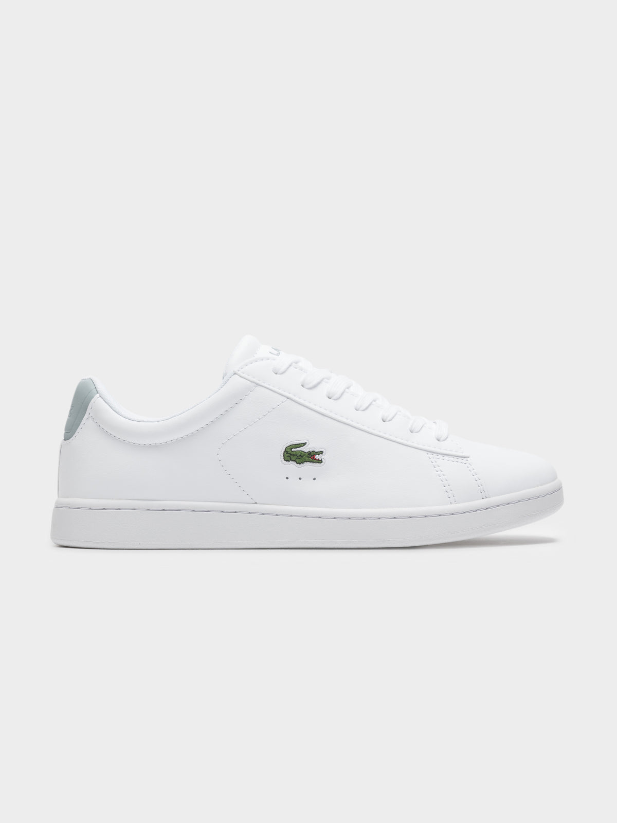 Mens Carnaby EVO Leather Sneaker in White &amp; Grey