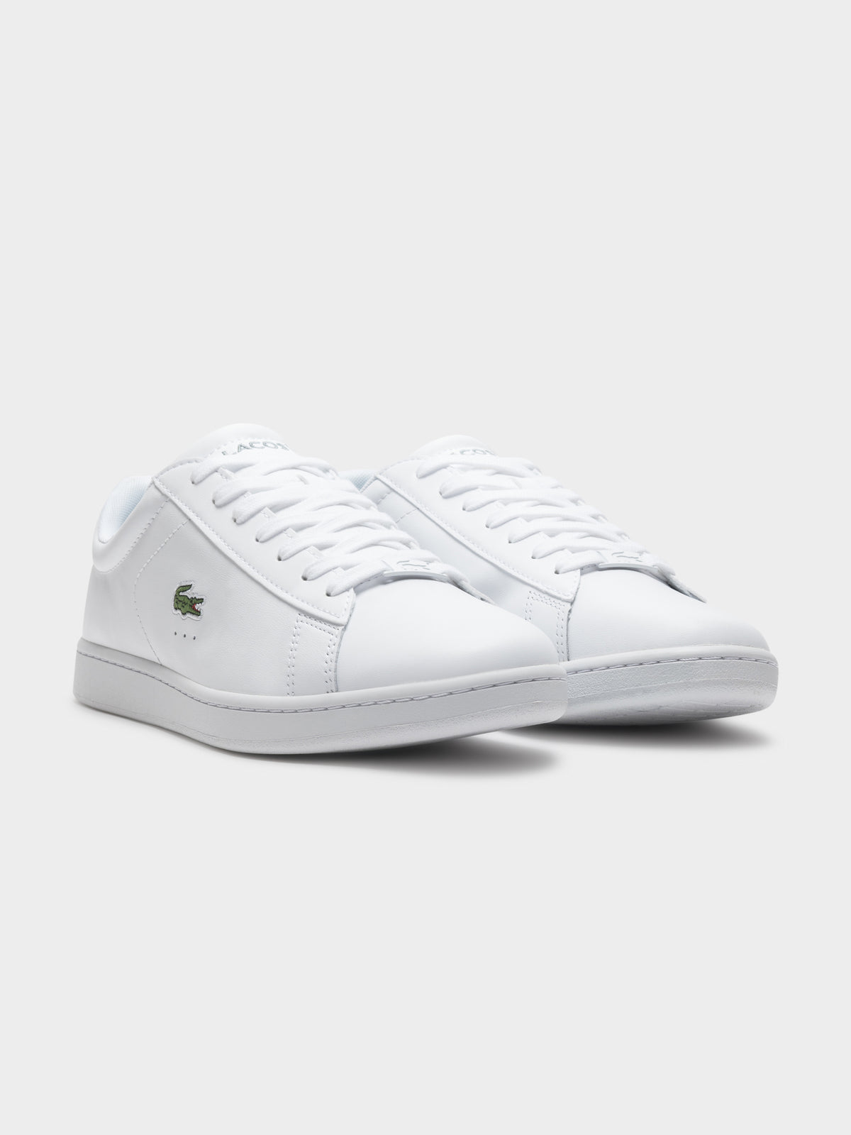 Mens Carnaby EVO Leather Sneaker in White &amp; Grey
