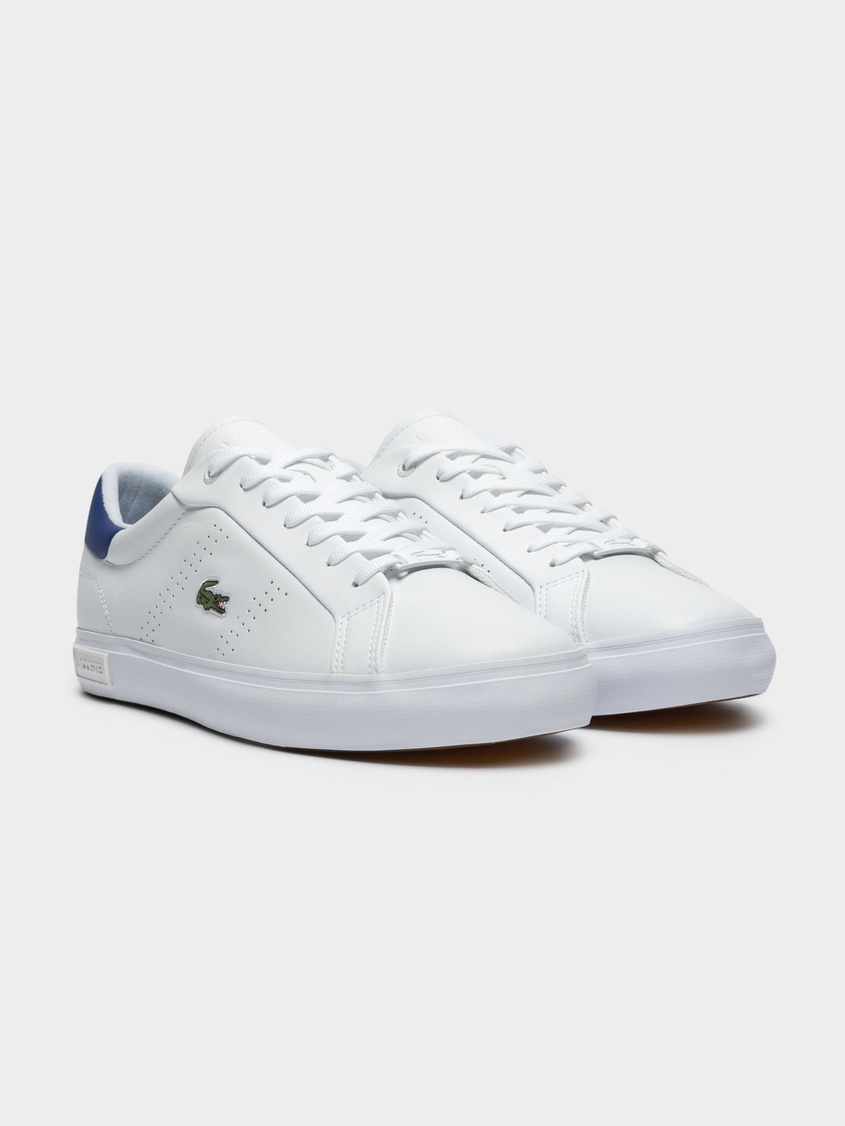 Mens Powercourt 2.0 Sneakers in White &amp; Navy
