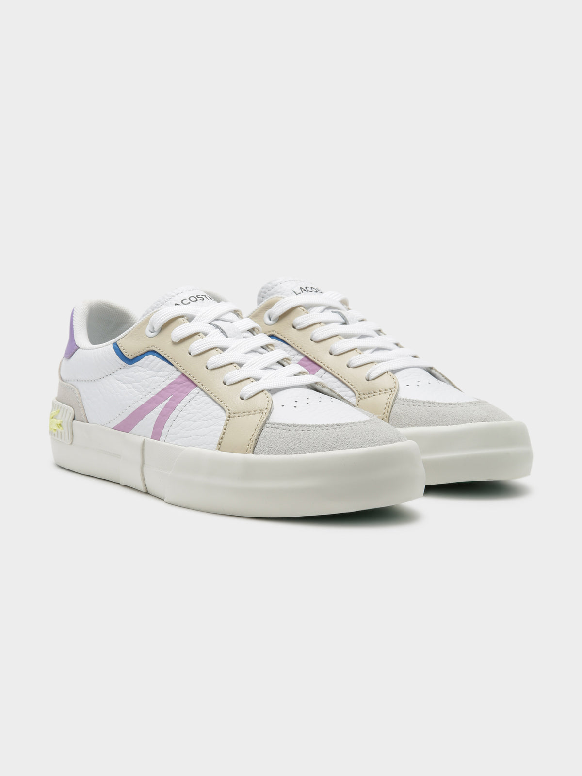 Womens L004 222 1 SFA Sneakers in White &amp; Purple