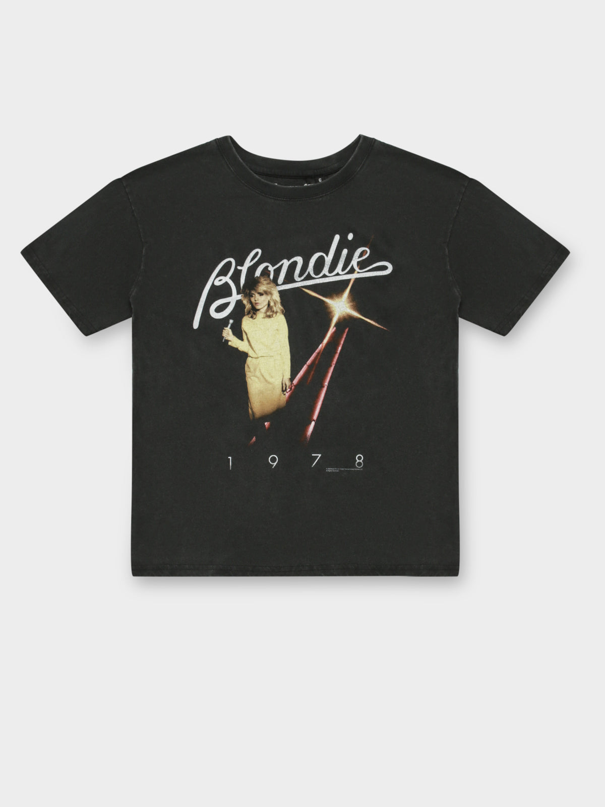 Blondie T-Shirt in Washed Black