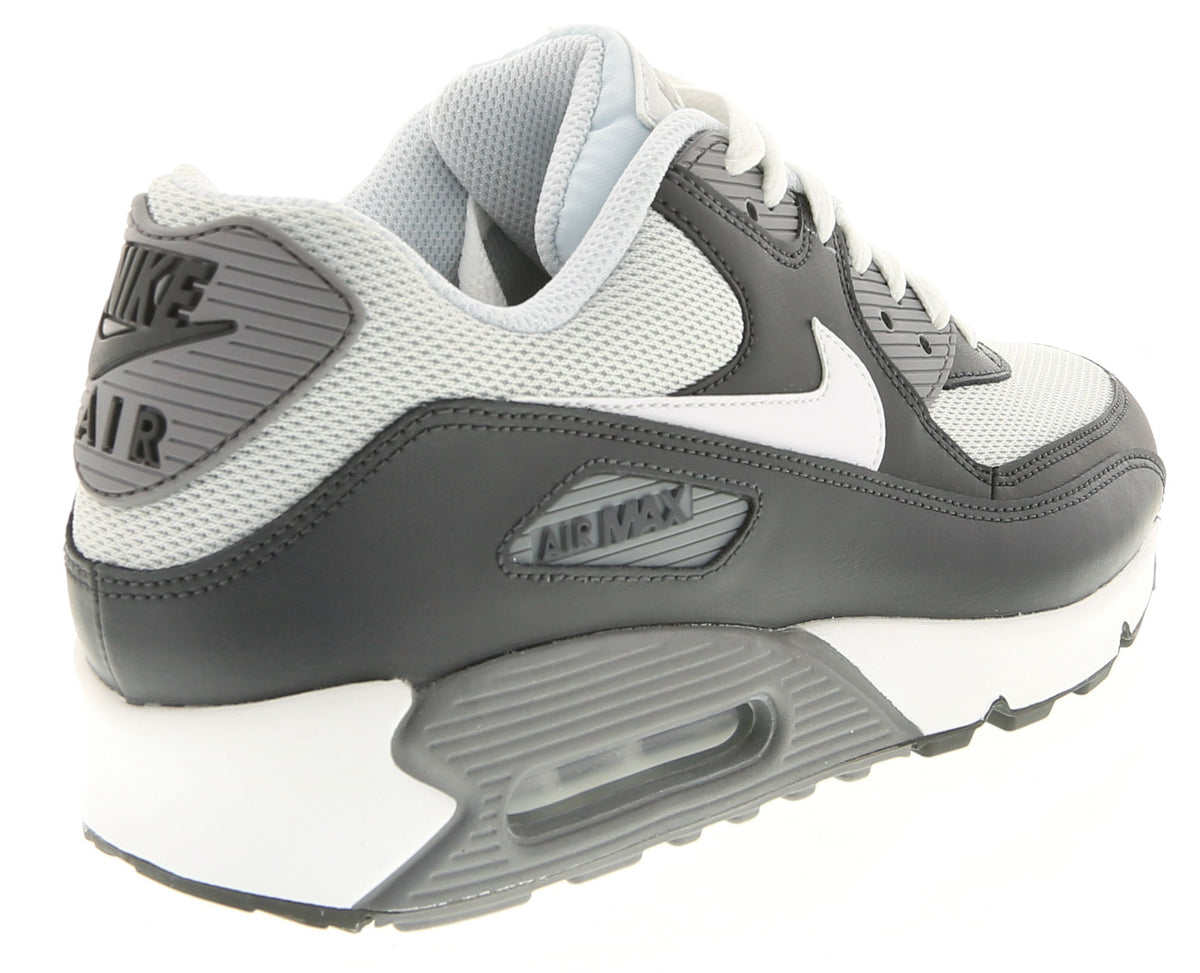 Air Max 90 Essential Sneakers in White &amp; Grey