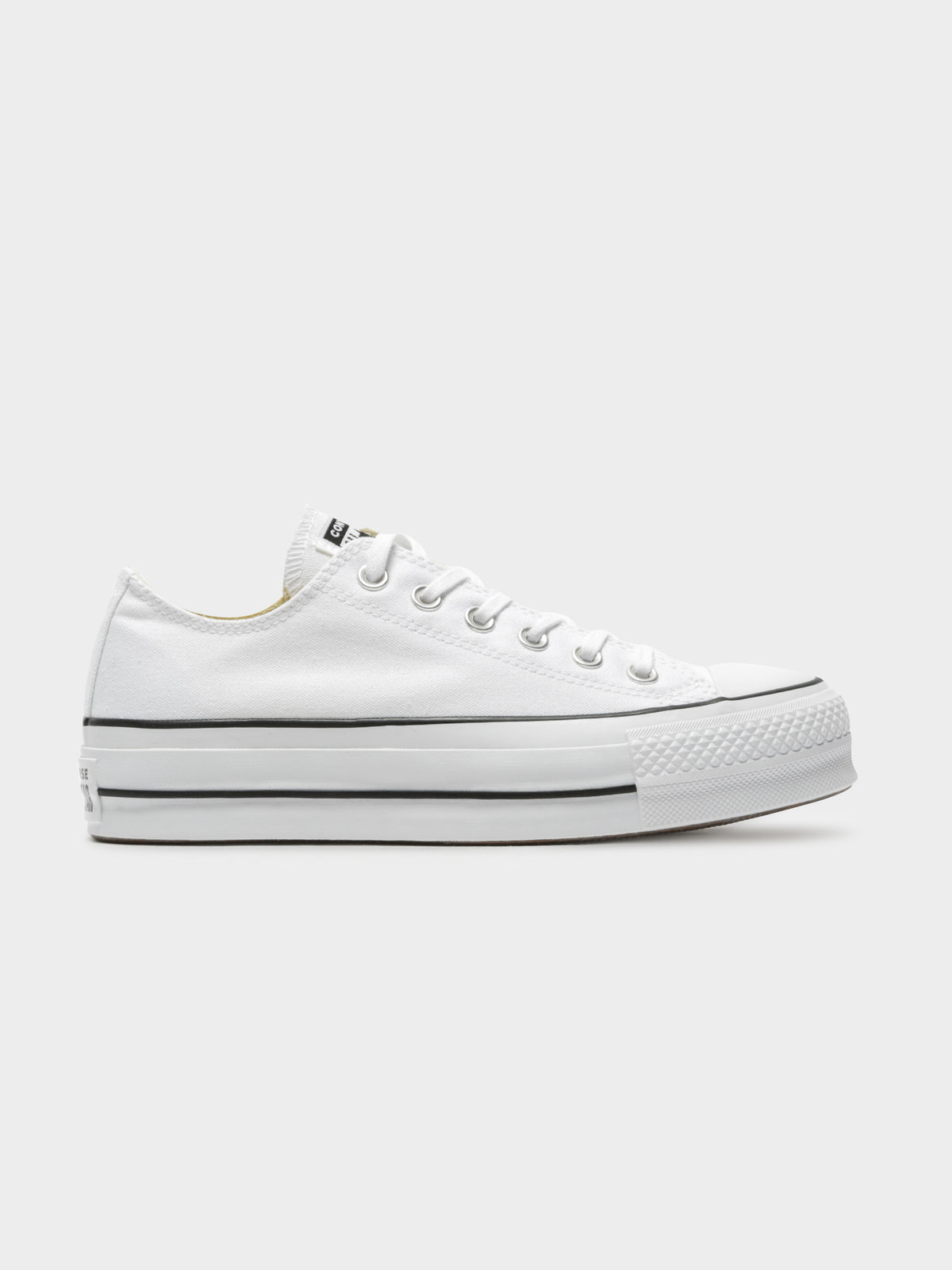 Unisex Chuck Taylor Lift Low Top Sneakers in White
