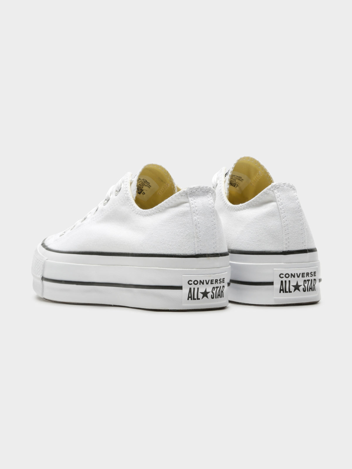 Unisex Chuck Taylor Lift Low Top Sneakers in White