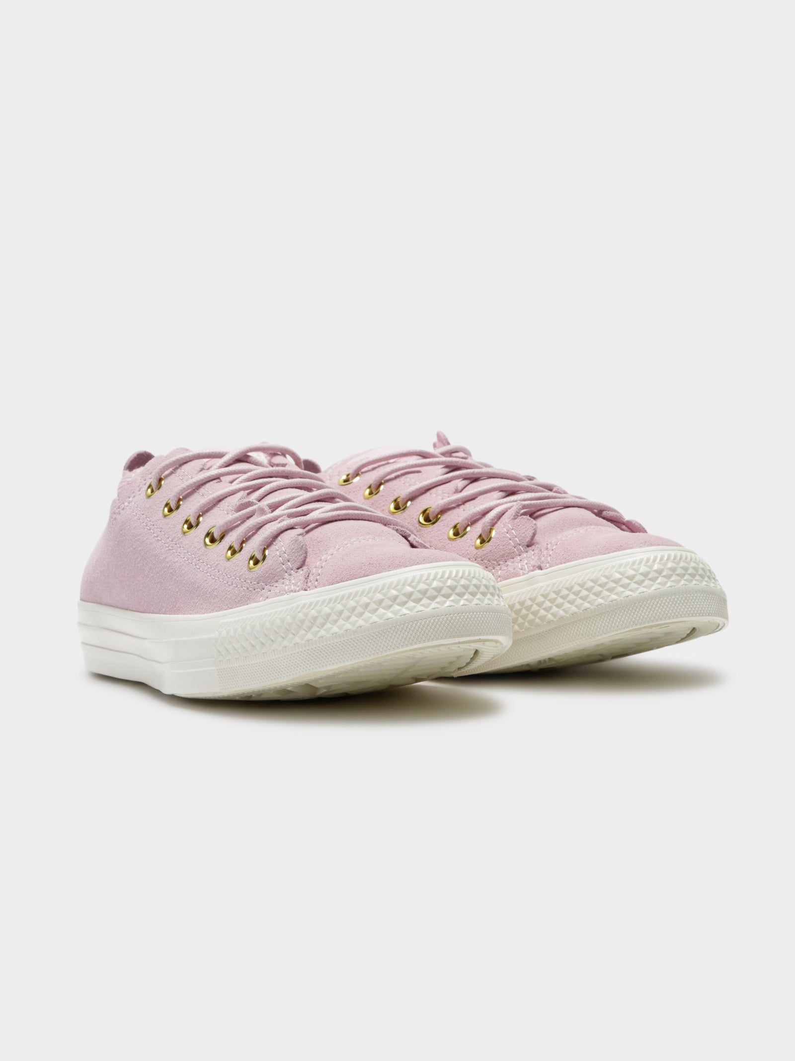 Converse Womens Chuck Taylor All Stars Frilly Thrills Pink