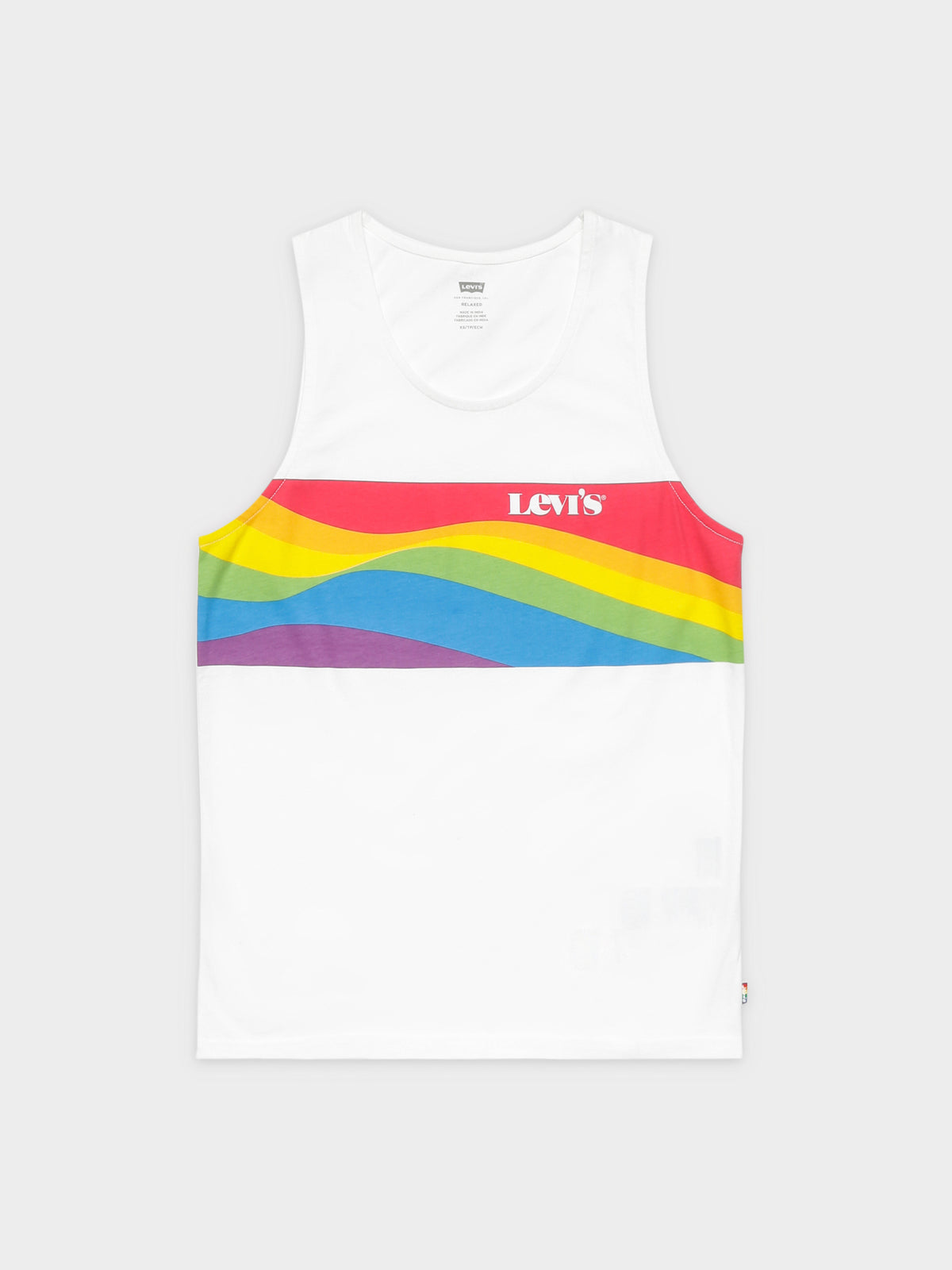 Levis Pride Relaxed Graphic Tank | White