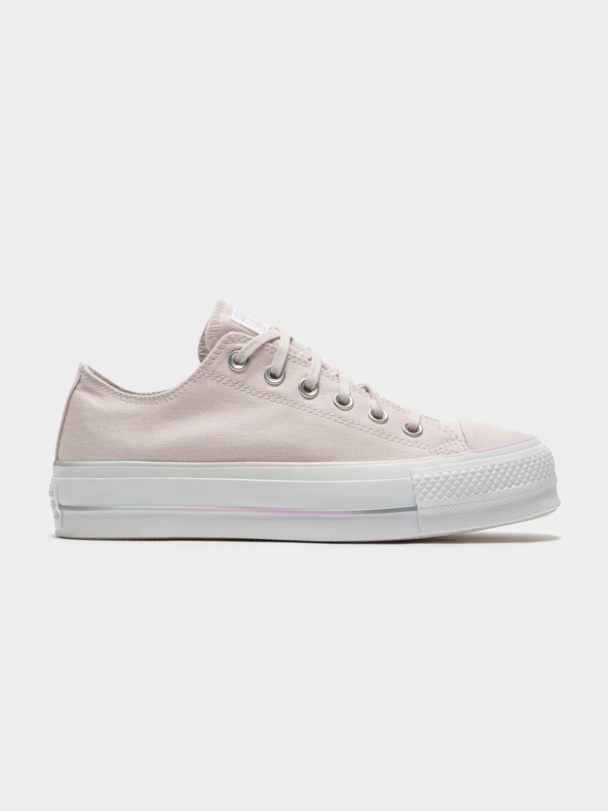 Womens Chuck Taylor All Star Lift Sneakers in Barley Rose &amp; White