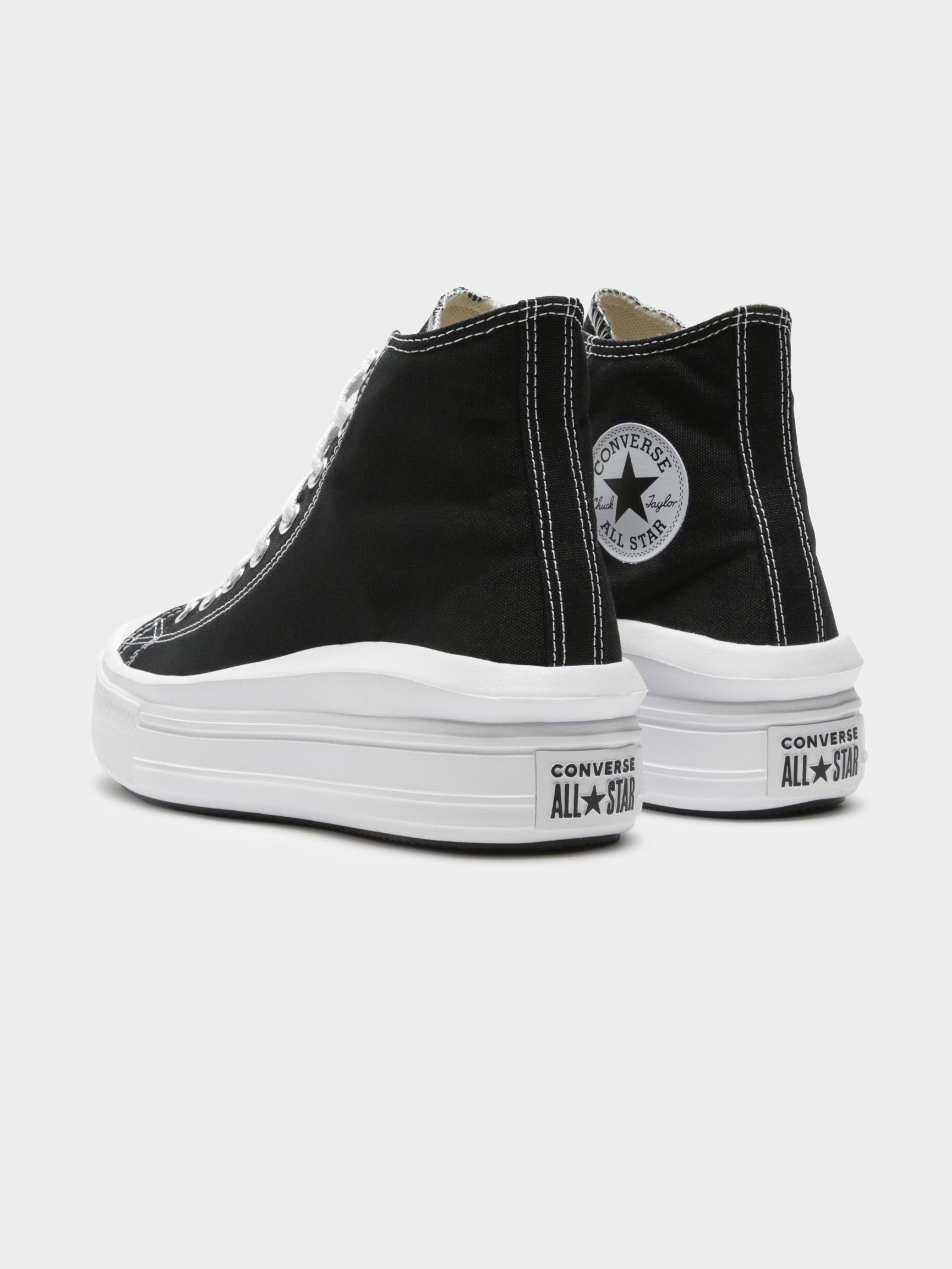 Converse Womens Chuck Taylor Move Platform High Top Sneakers