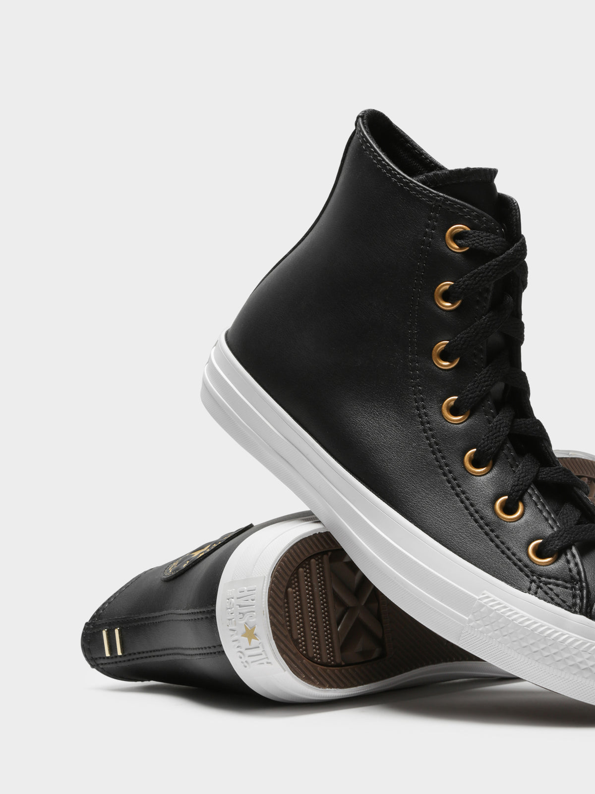 Womens Converse Chuck Taylor All Star Go Gold SL High Top in Black