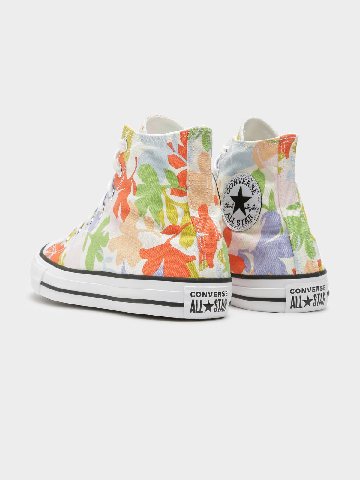 Womens Chuck Taylor All Star High Tops in Garden Party All Over