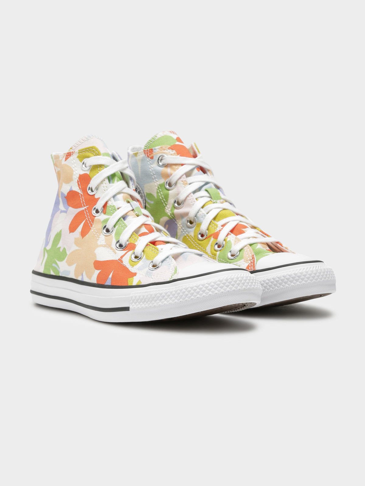 Womens Chuck Taylor All Star High Tops in Garden Party All Over