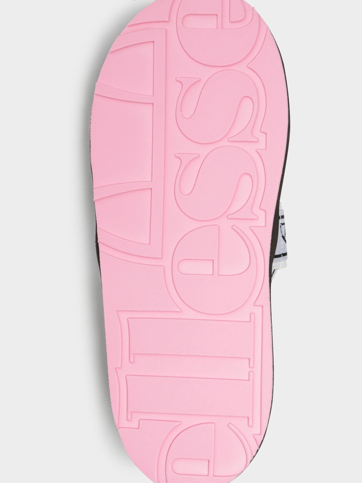 Giglio Sandals in White Black &amp; Pink