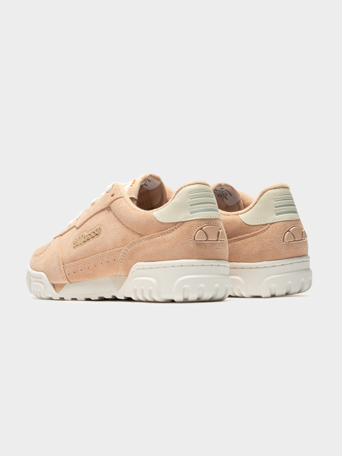 Womens Lo Tanker Sneakers in Natural Suede