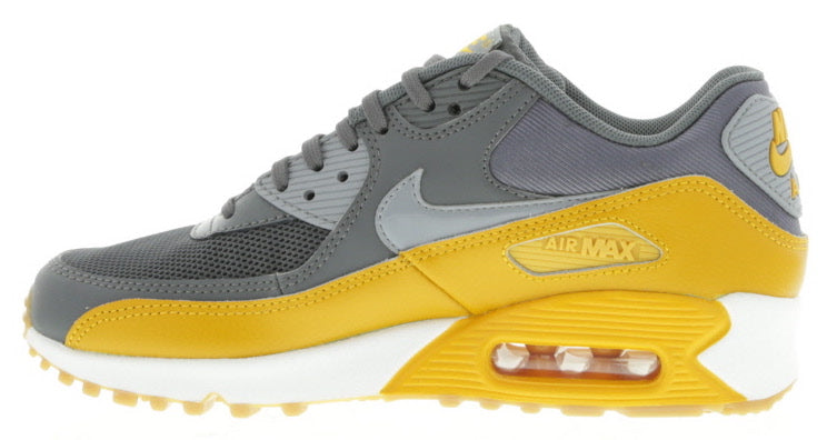 Air Max 90 Sneakers in Grey &amp; Yellow