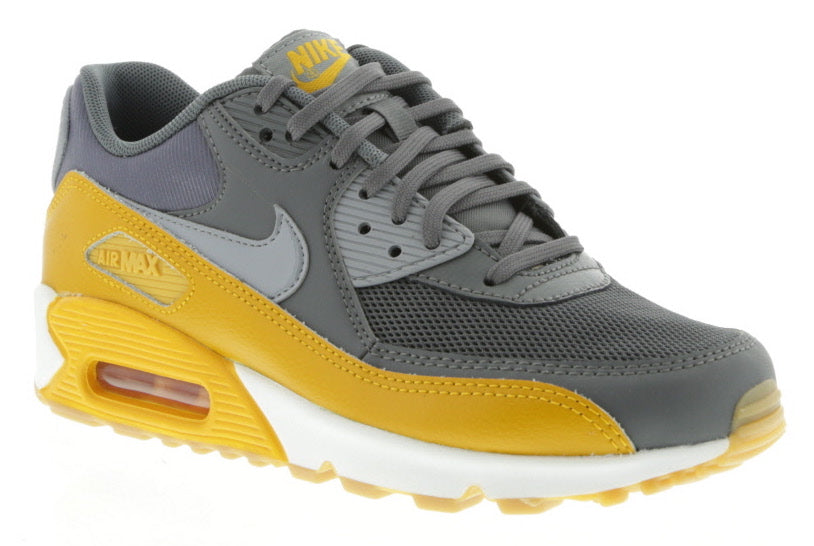 Air Max 90 Sneakers in Grey &amp; Yellow