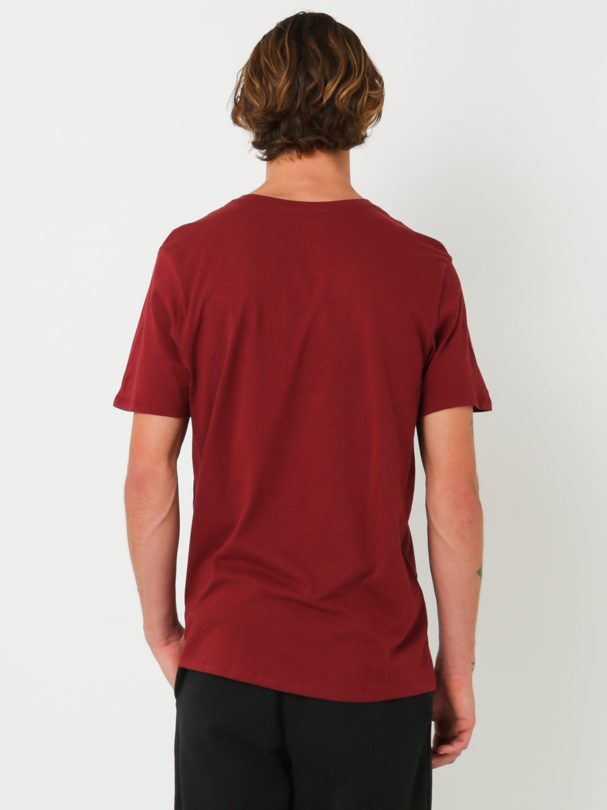 Futura Icon T-Shirt in Dark Red