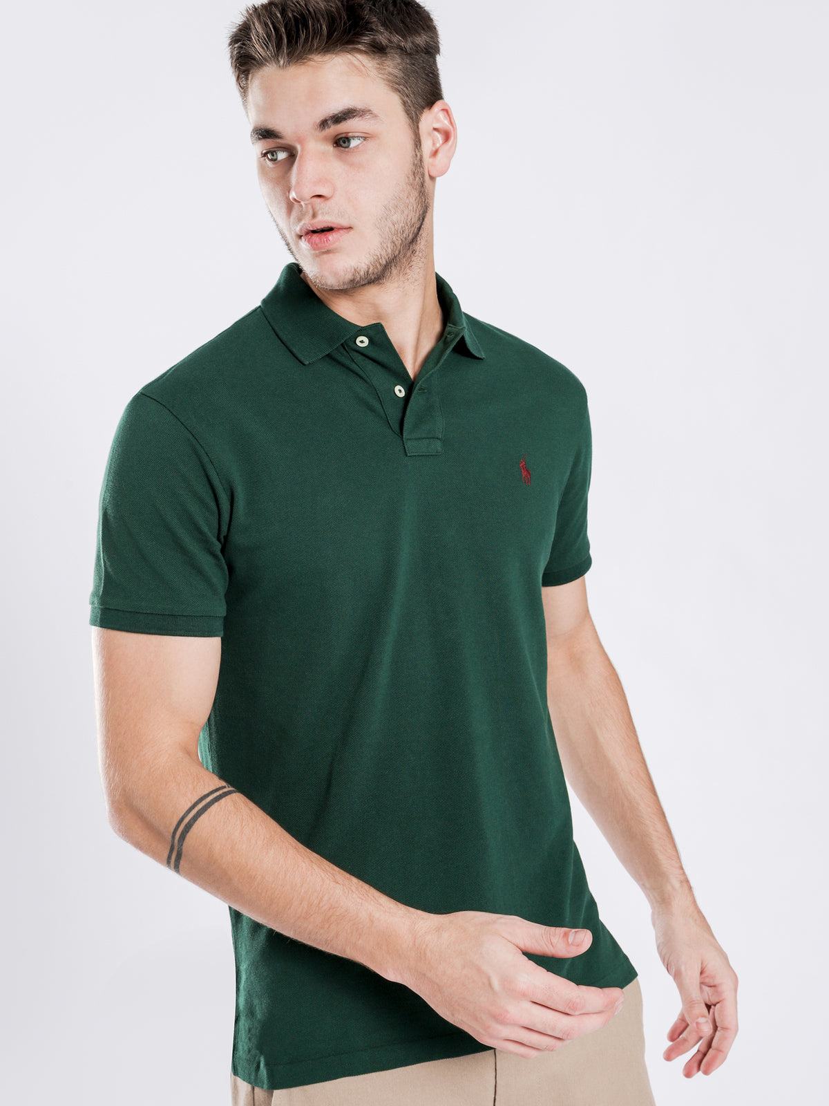 Polo Ralph Lauren Slim Fit Polo Shirt | Green
