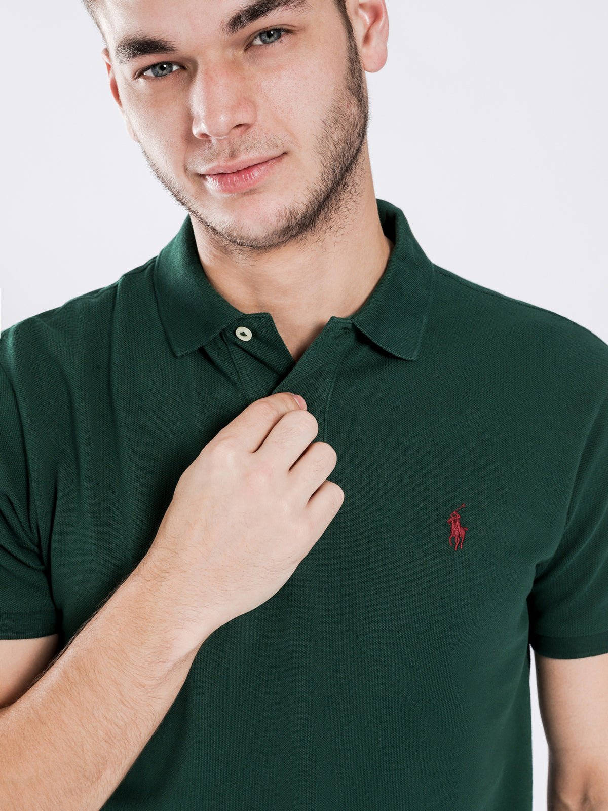 Polo Ralph Lauren Slim Fit Polo Shirt | Green