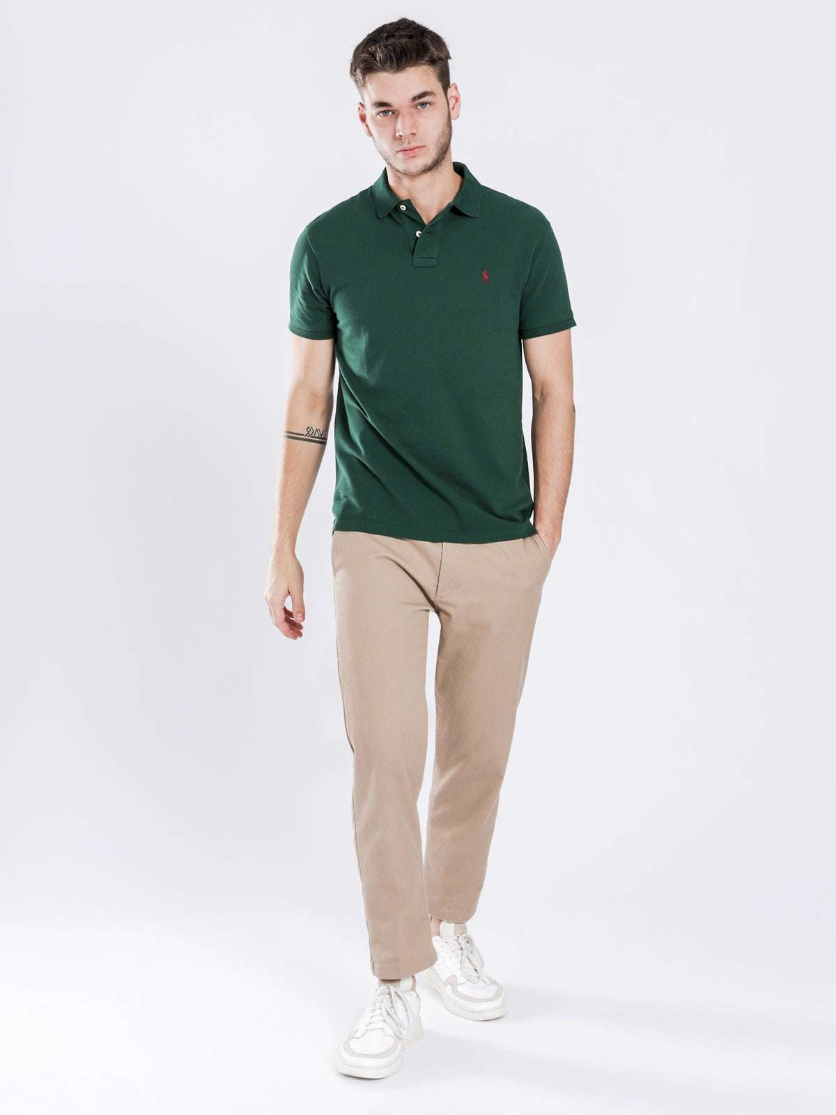 Polo Ralph Lauren Slim Fit Polo Shirt | Green