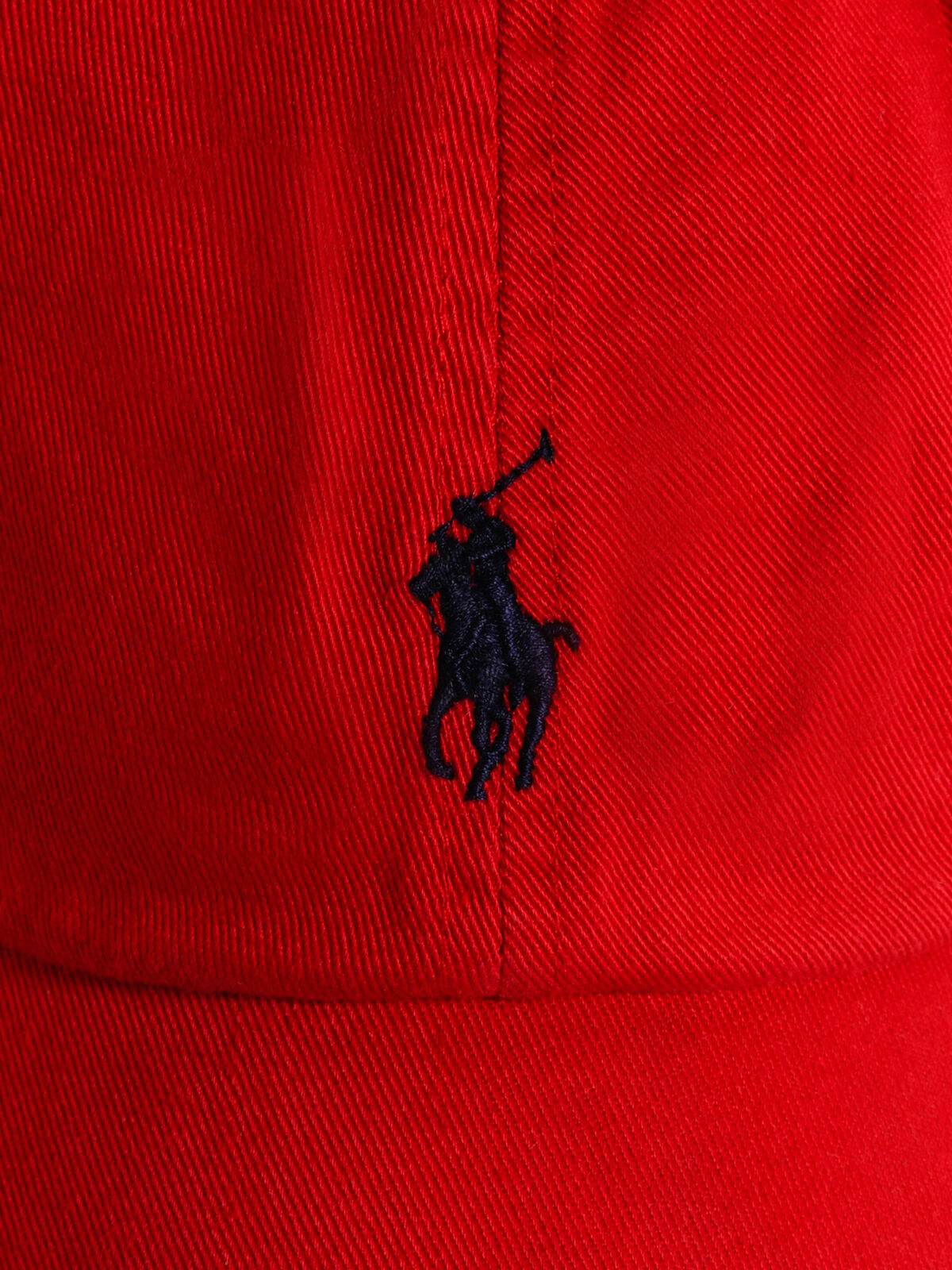 Polo Chino Baseball Cap in Red