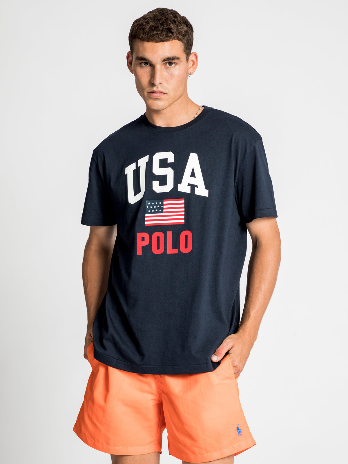 Polo Ralph Lauren Americana T-Shirt | Navy