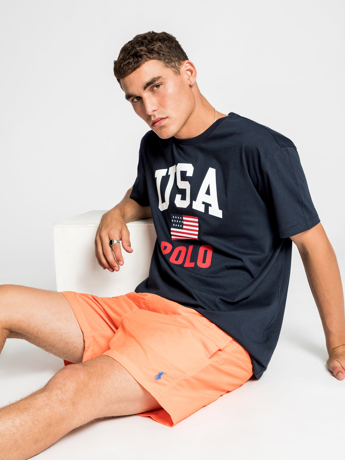 Polo Ralph Lauren Americana T-Shirt | Navy