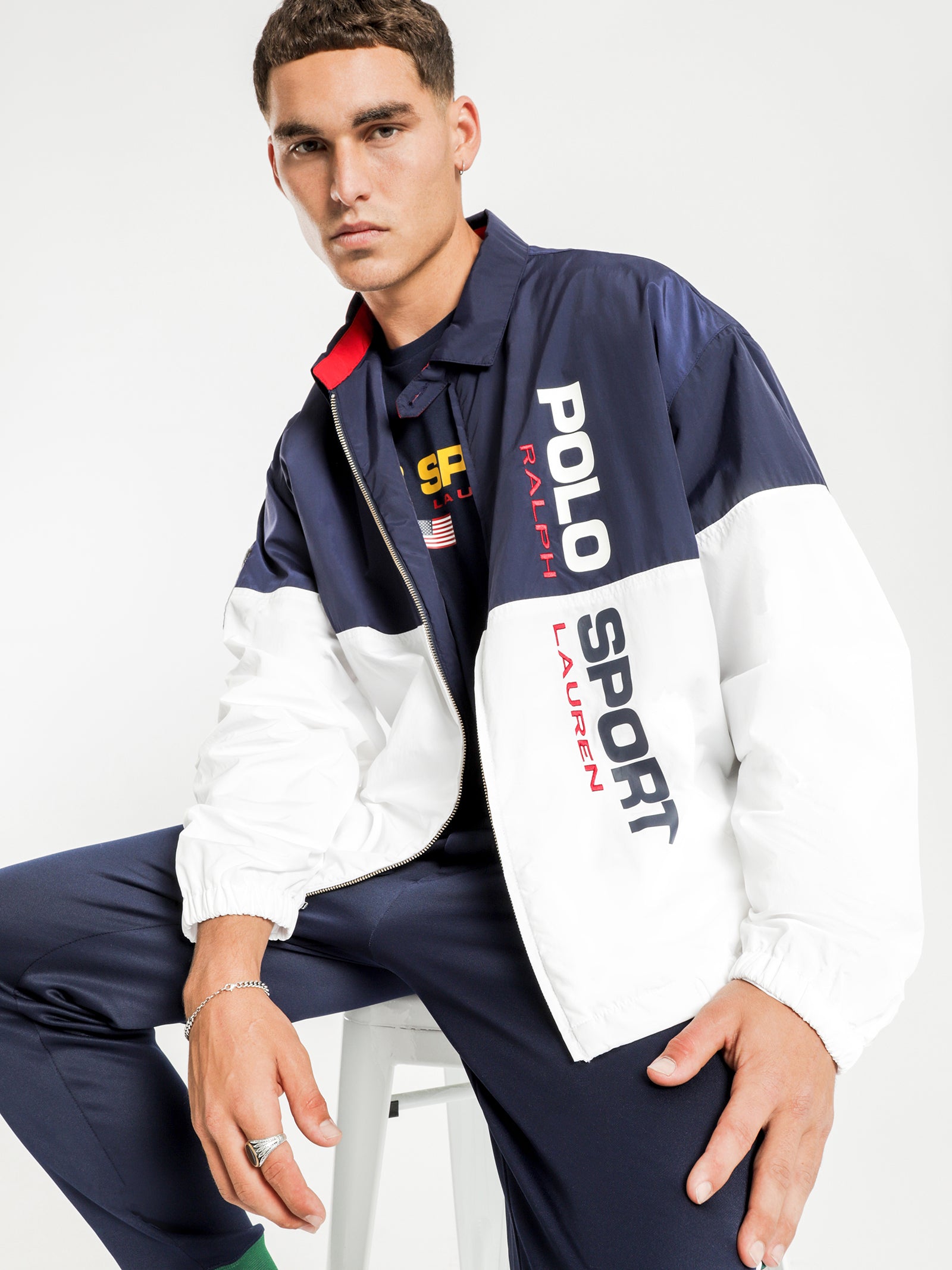 Polo Sport Logo Windbreaker Jacket