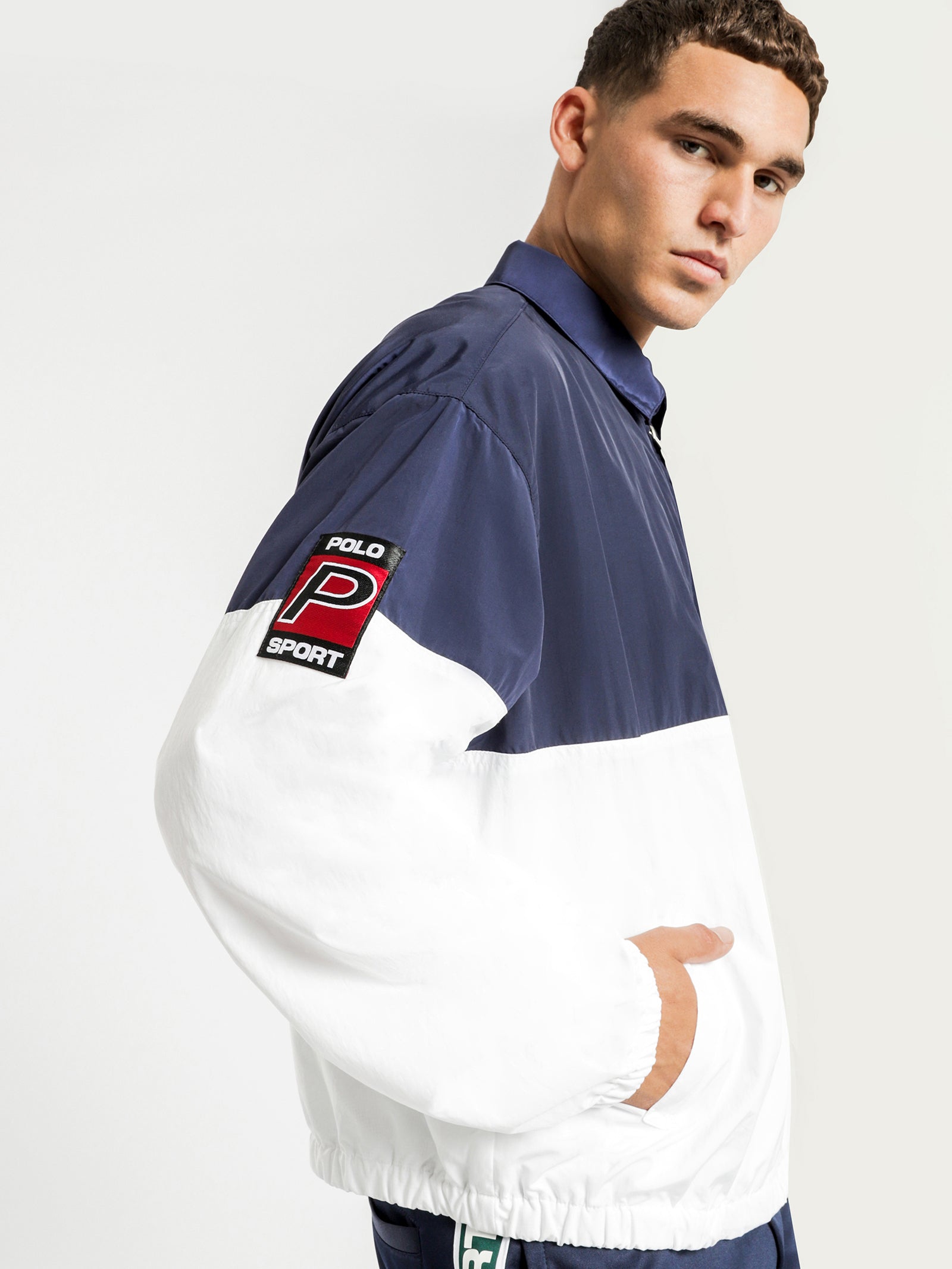 Polo Sport Logo Windbreaker Jacket