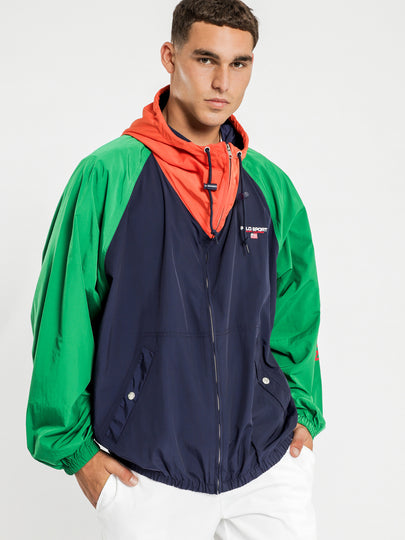 Polo Sport Zip Hooded Windbreaker Jacket