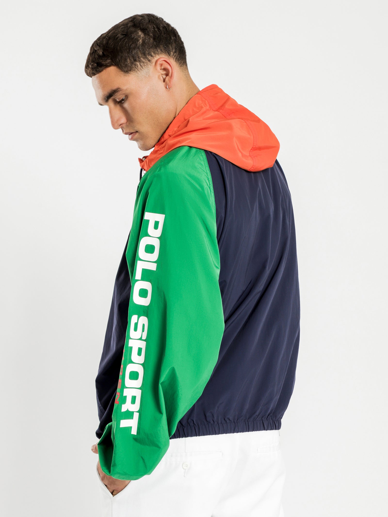 Polo Sport Zip Hooded Windbreaker Jacket