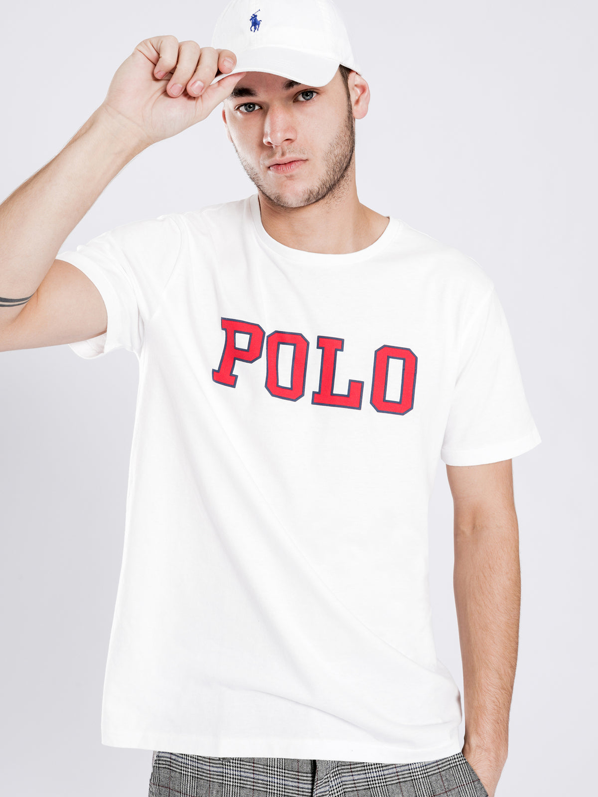 Classic Fit Short Sleeve T-Shirt in White