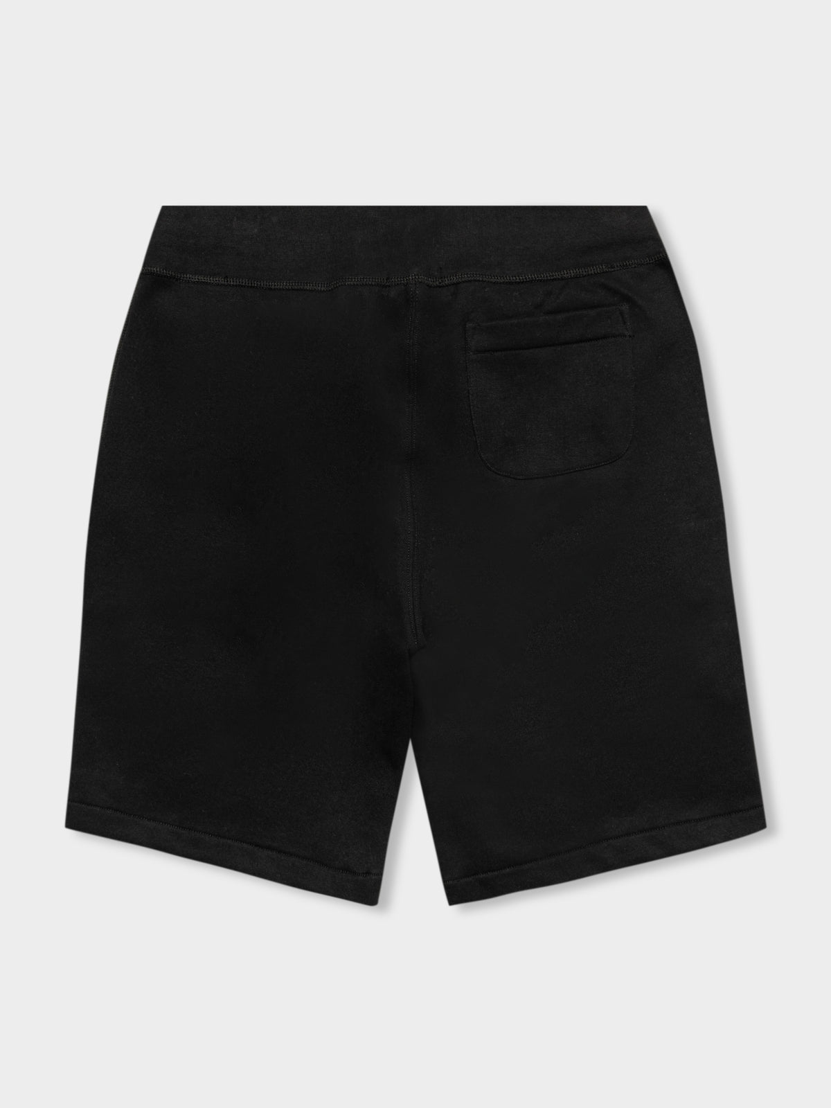 Vintage Fleece Shorts in Black