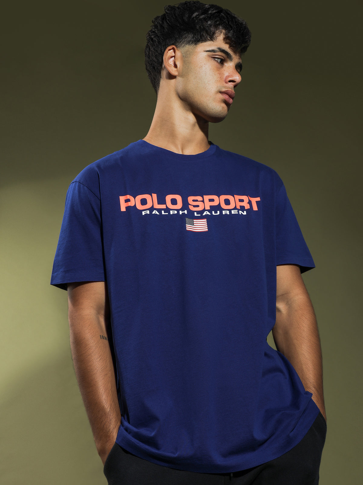 Polo Sport T-Shirt in Falls Royal Blue