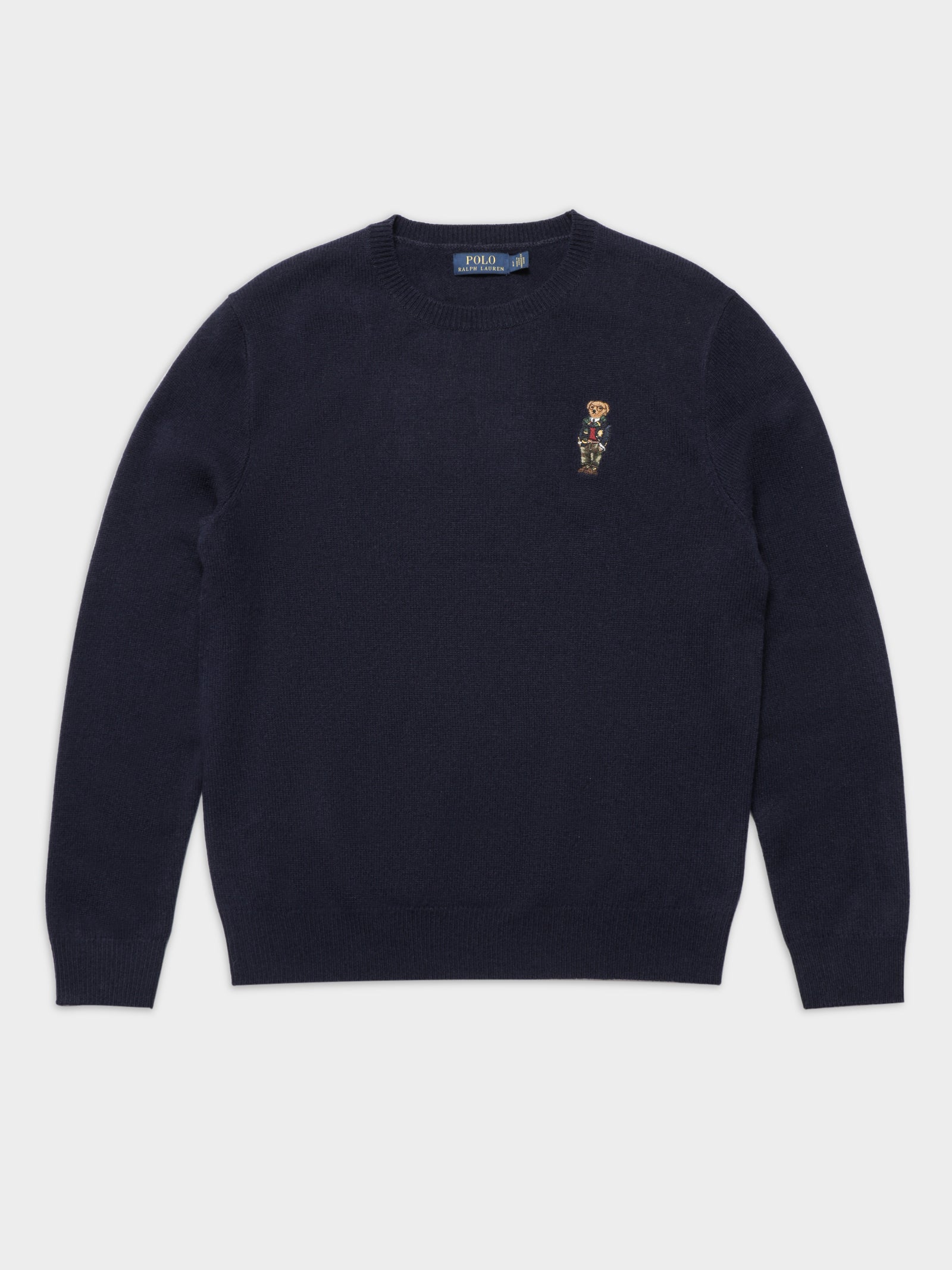 Long Sleeve Knit Polo Sweat