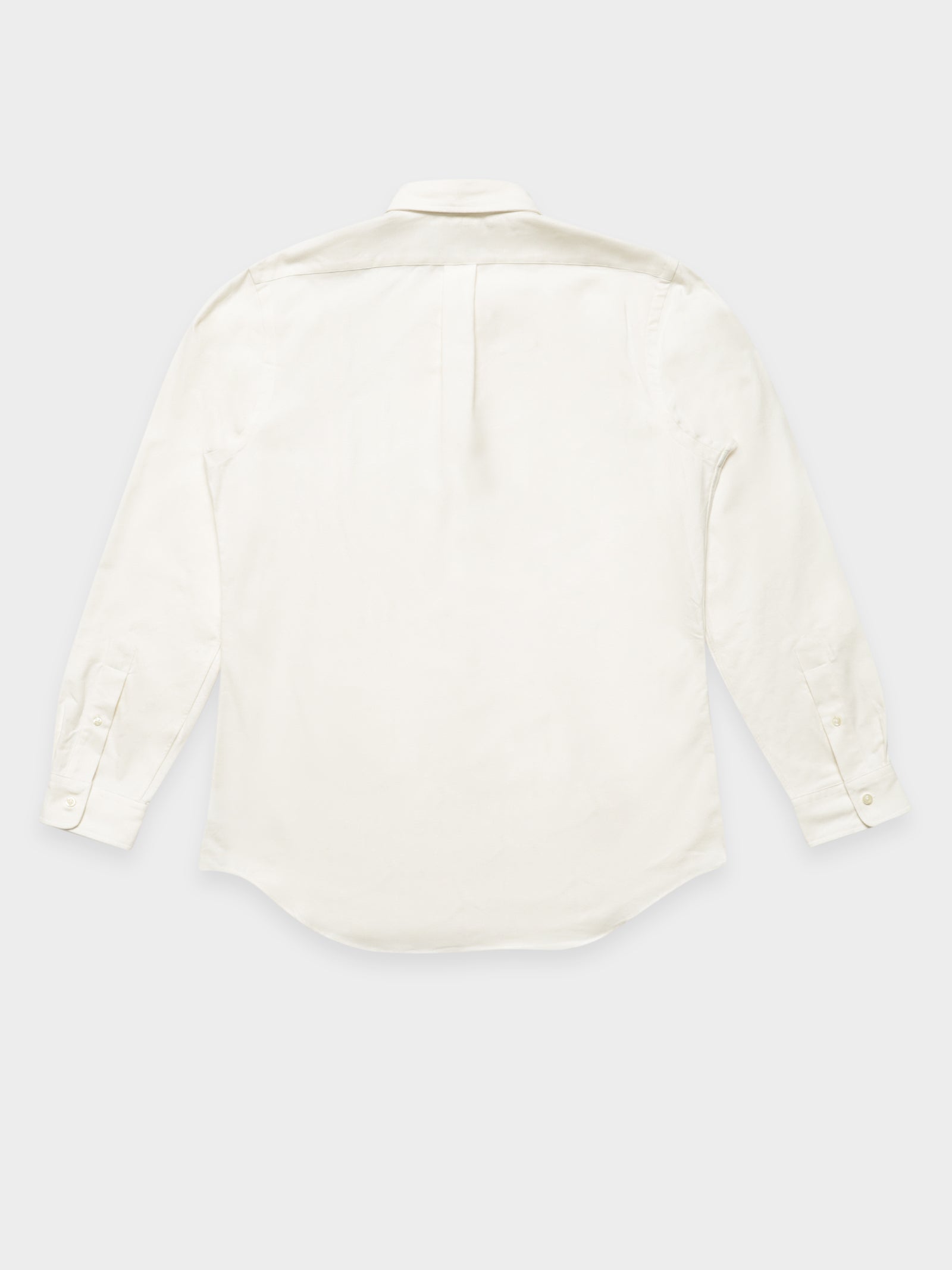 Woven Polo Bear Long Sleeve Shirt