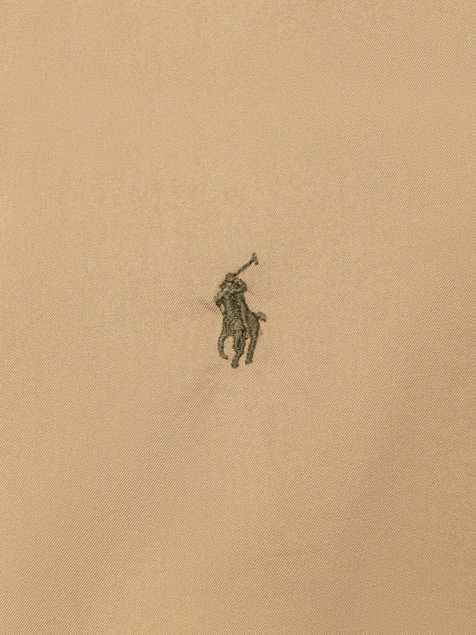 Logo Embroidered Long Sleeve Shirt