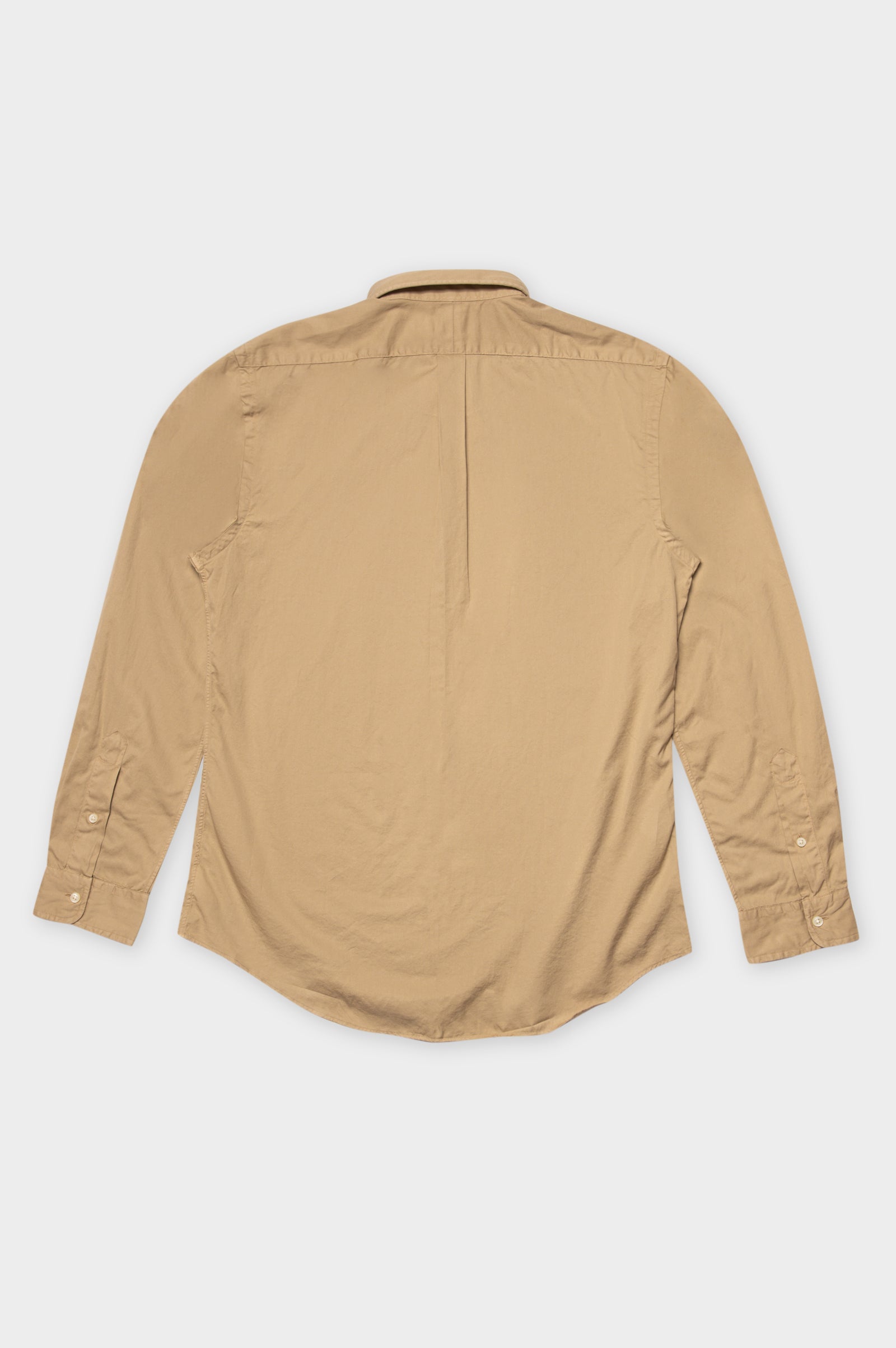 Logo Embroidered Long Sleeve Shirt