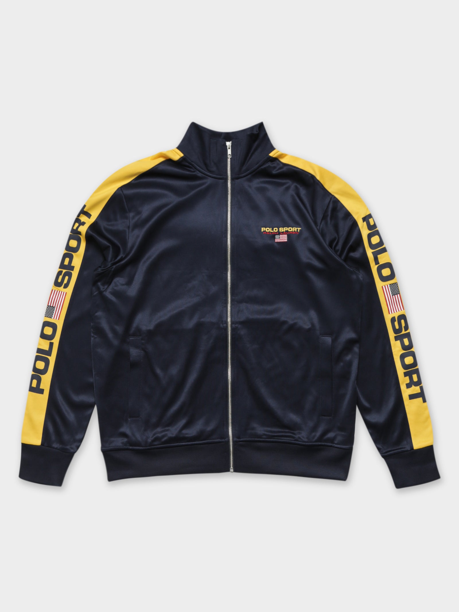 Sport Fleece Track Jacket in Navy - Glue Store